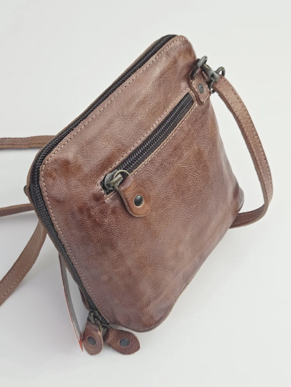 NWT BED STU BEDSTU VENTURA BAG - TAN RUSTIC MASON